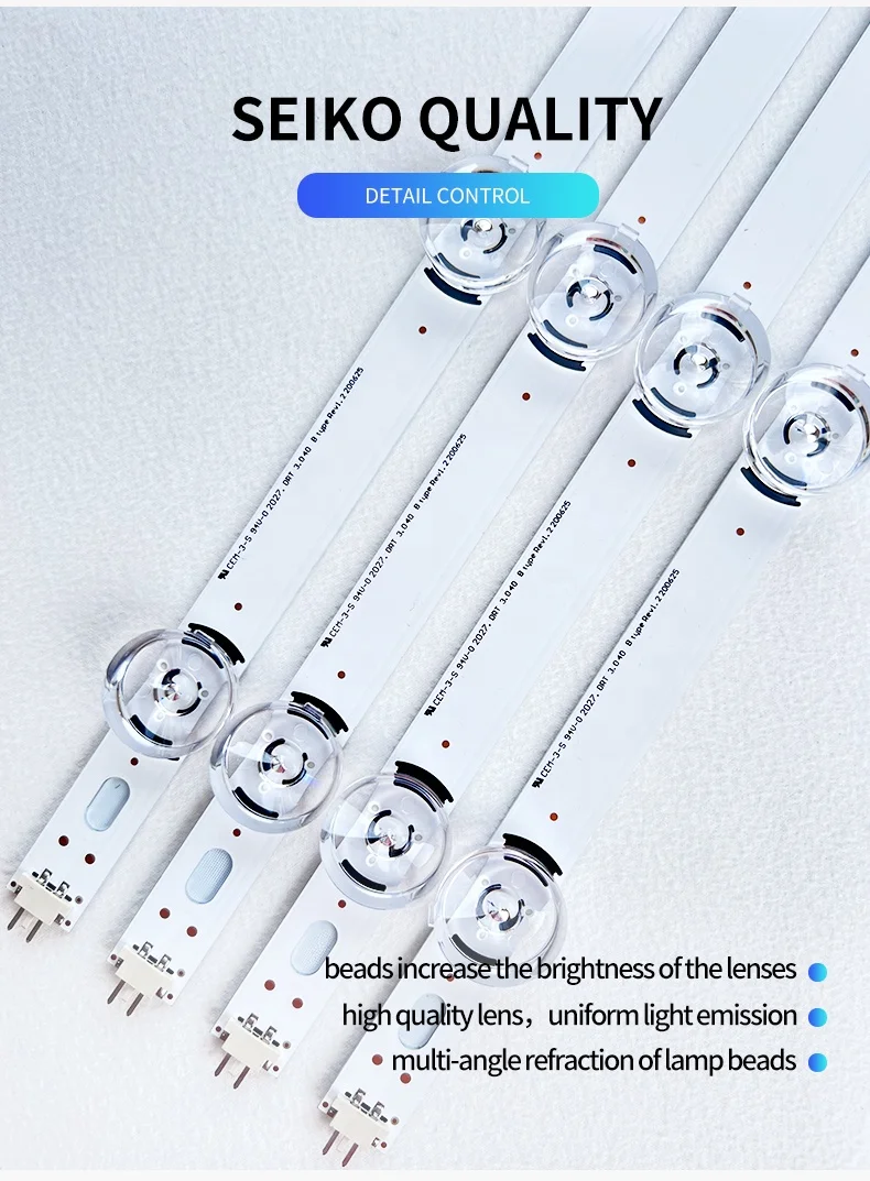 LED Back Light Strip TV Repair Parts for  40LB 4pairs/set 40'DRT4.0 REV0 7 A/B-Type SVL400 6V 2W 4LED LED TV Backlight Strip