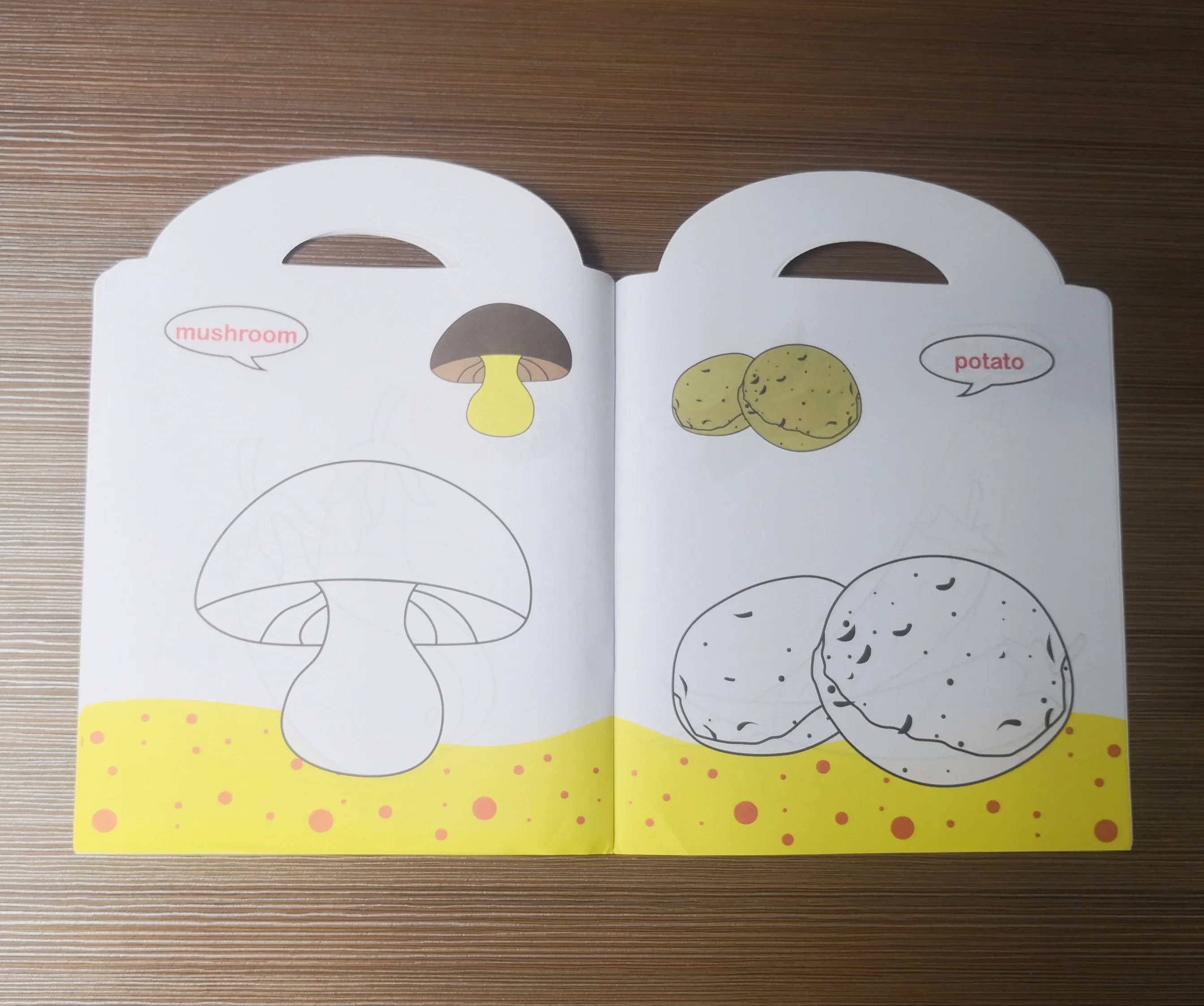 
2021 wholesale cheap vivid and great in style children cartoon color filling book printing 