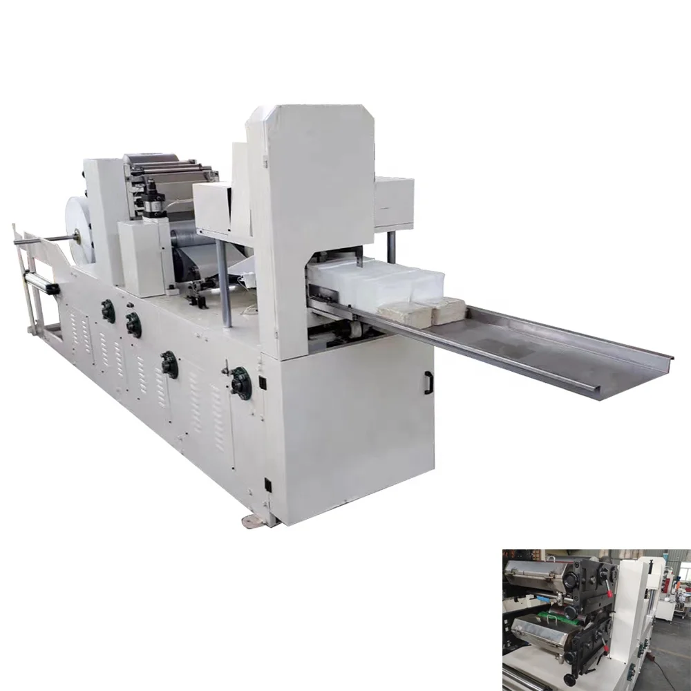 
Restaurant napkin tissue paper printing machine 