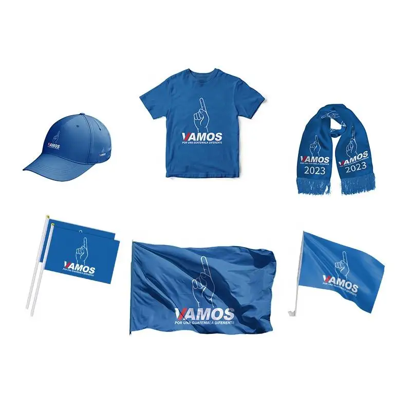 Huiyi Cheap Custom Small Car Flag Private Customization Election Advertisement Party Campaign Promotion Car Window Flag Banners