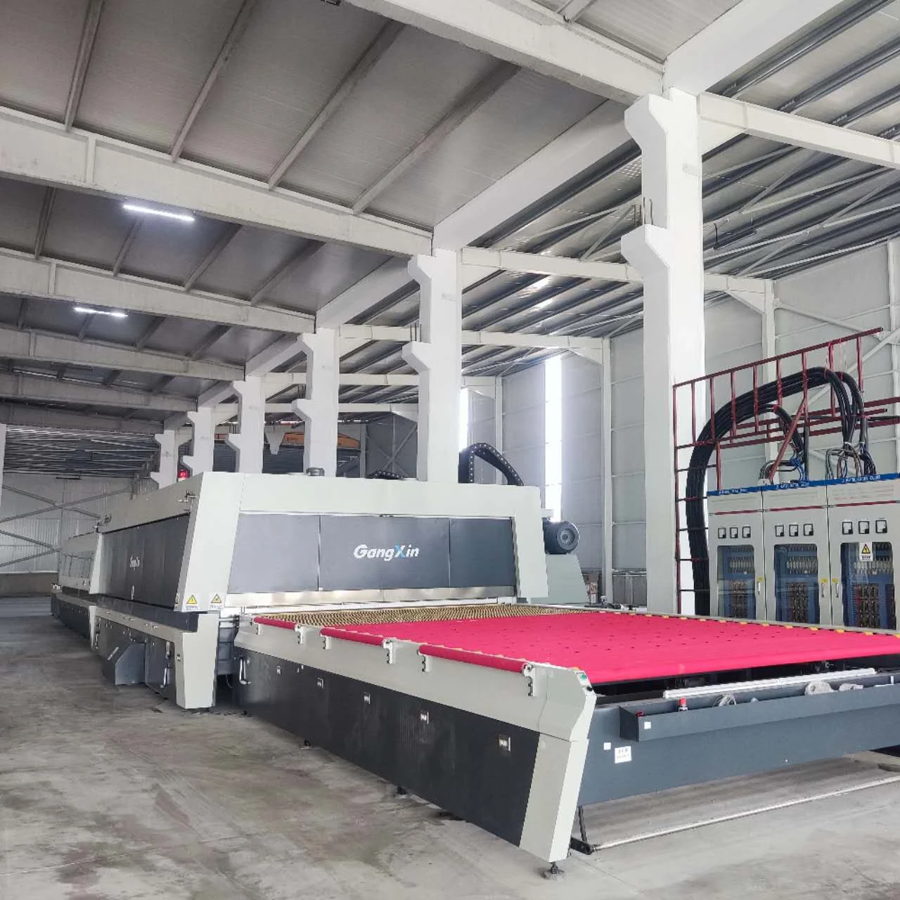 GX-P1730 оборудование для производства строительных материалов Закал плоское стекло ужесточающая при условии электрический автомобиль в Пакистане излучения горячий продукт 2022