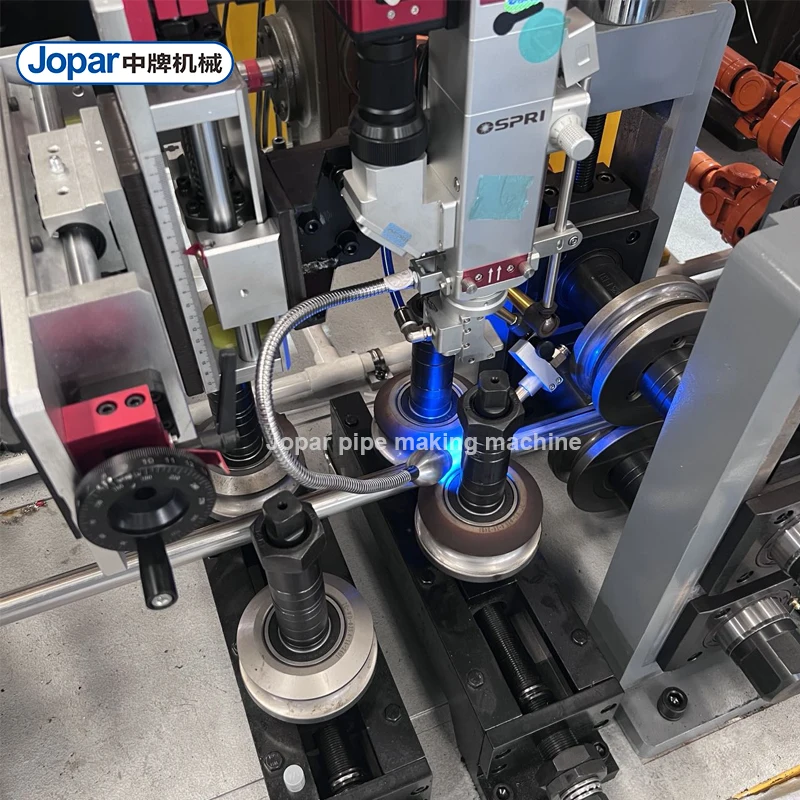 Innovative Steel Pipe Production Line Tube Mill with Laser Welding Technology