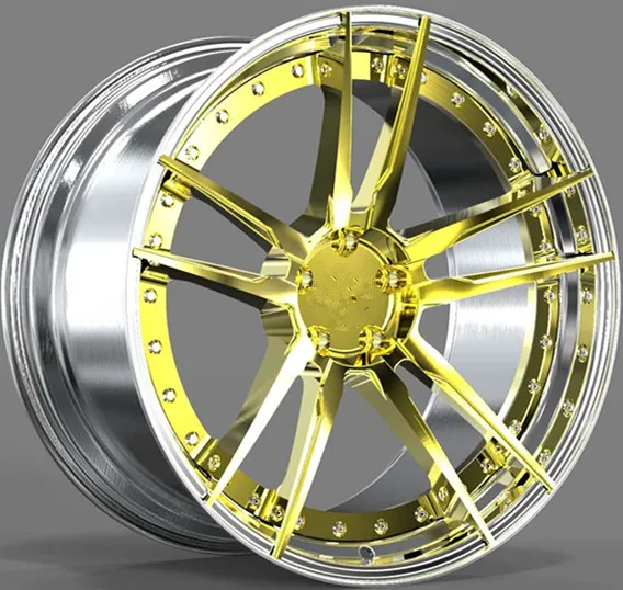 Custom forged wheel , alloy wheel rims for many cars 18 inch ~24 inch 2 pcs forged wheel