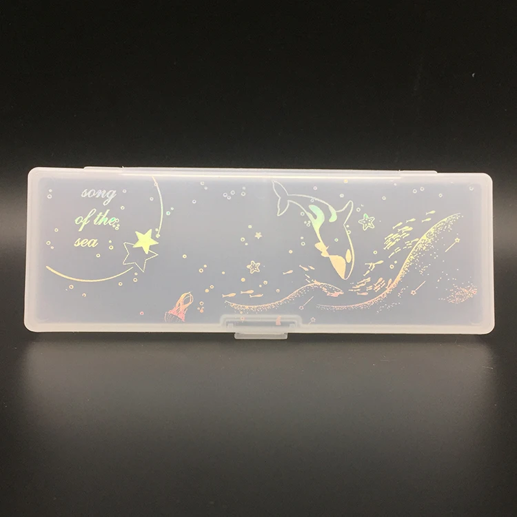 High Quality Custom Clear Pvc Cartoon Pencil Case