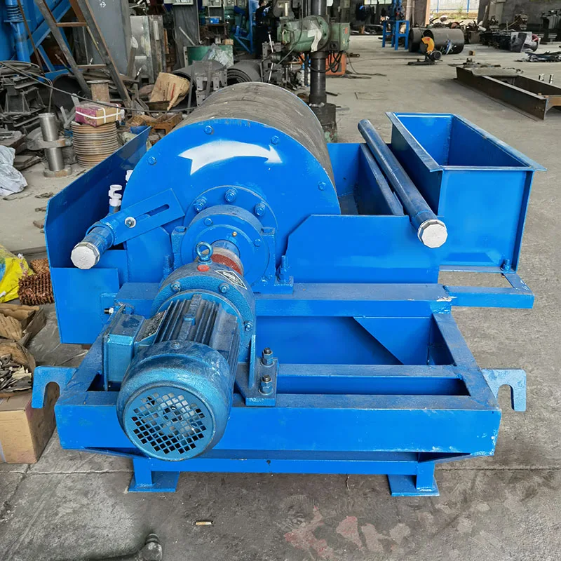 Wet Drum Gold Separator Magnetite Process Plant Magnetic Separator Mineral