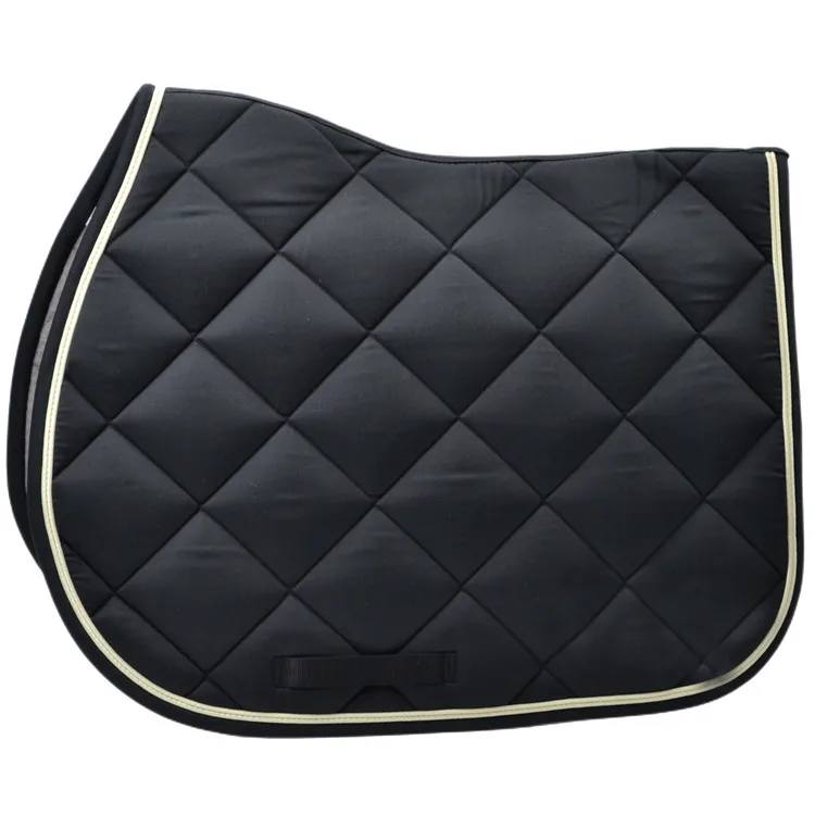 Factory OEM Custom Fabric All Purpose Horse Racing Riding Equestrian Equipment English Western Horse Saddle Pads