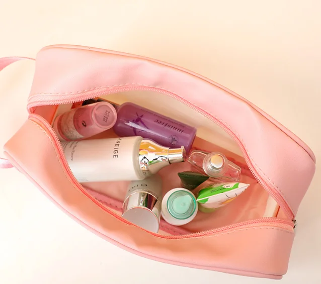 customizedized handmade eco-friendly cotton zipper storage lipstick pouch make up bags canvas makeup cosmetic bag