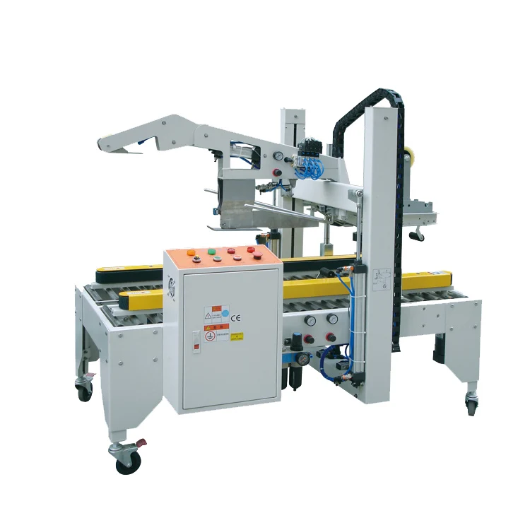 Fully automatic carton sealer capable of automatically identifying carton size sealing machine