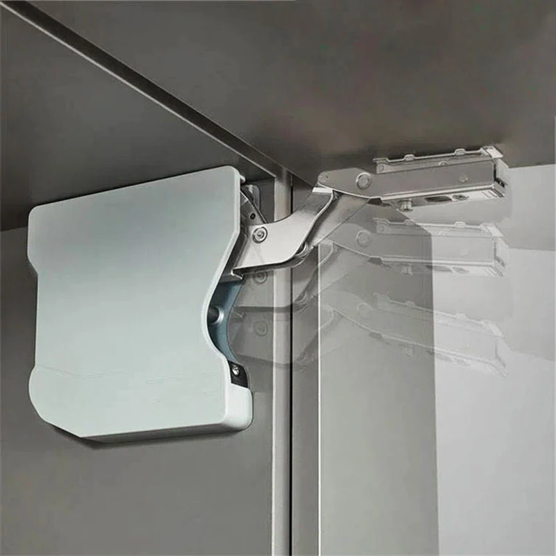 Furniture Adjustable Kitchen Cabinet Flap Stay Fittings Heavy Duty Hydraulic Lid Stay Arm Cabinet Support