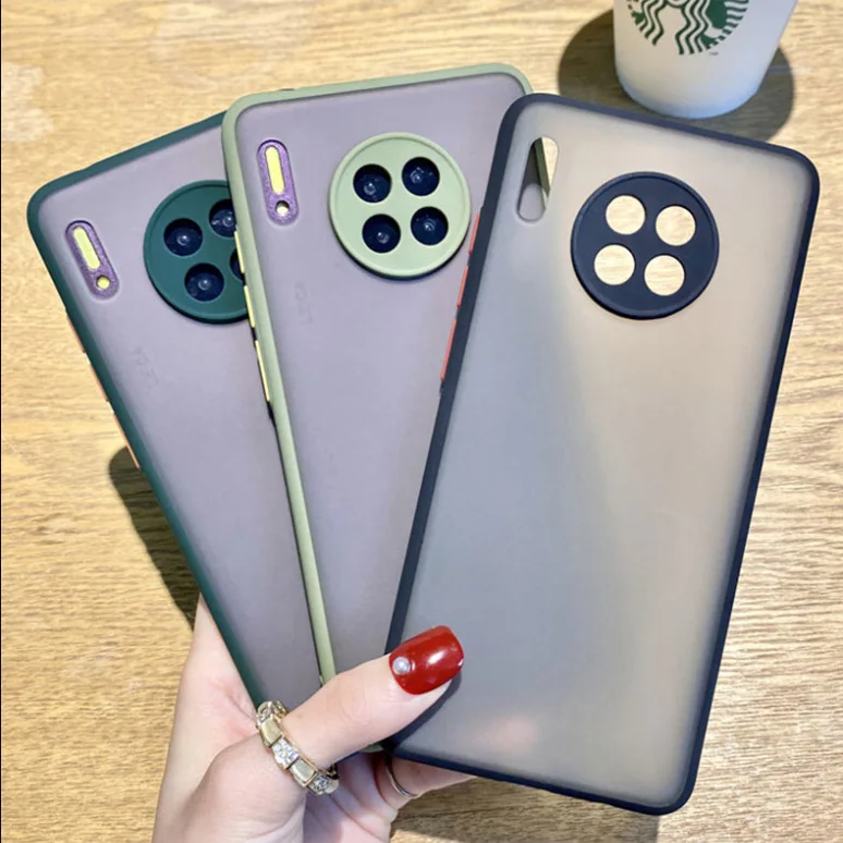 Translucent Matte PC TPU Hybrid Cover Phone Case For Huawei Honor 50 pro SE Magic 3 pro plus Play 20 5 5T youth V40 X20 20 30
