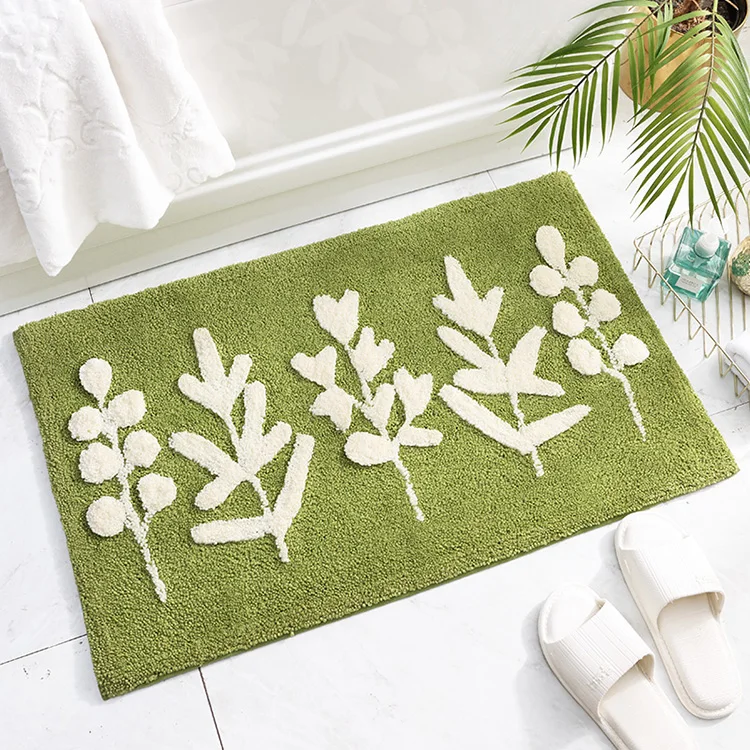 DAJIANG custom cute cat plant design style area rugs get naked  floor mat non-slip door mat alfombras Bath mats tapis de bain