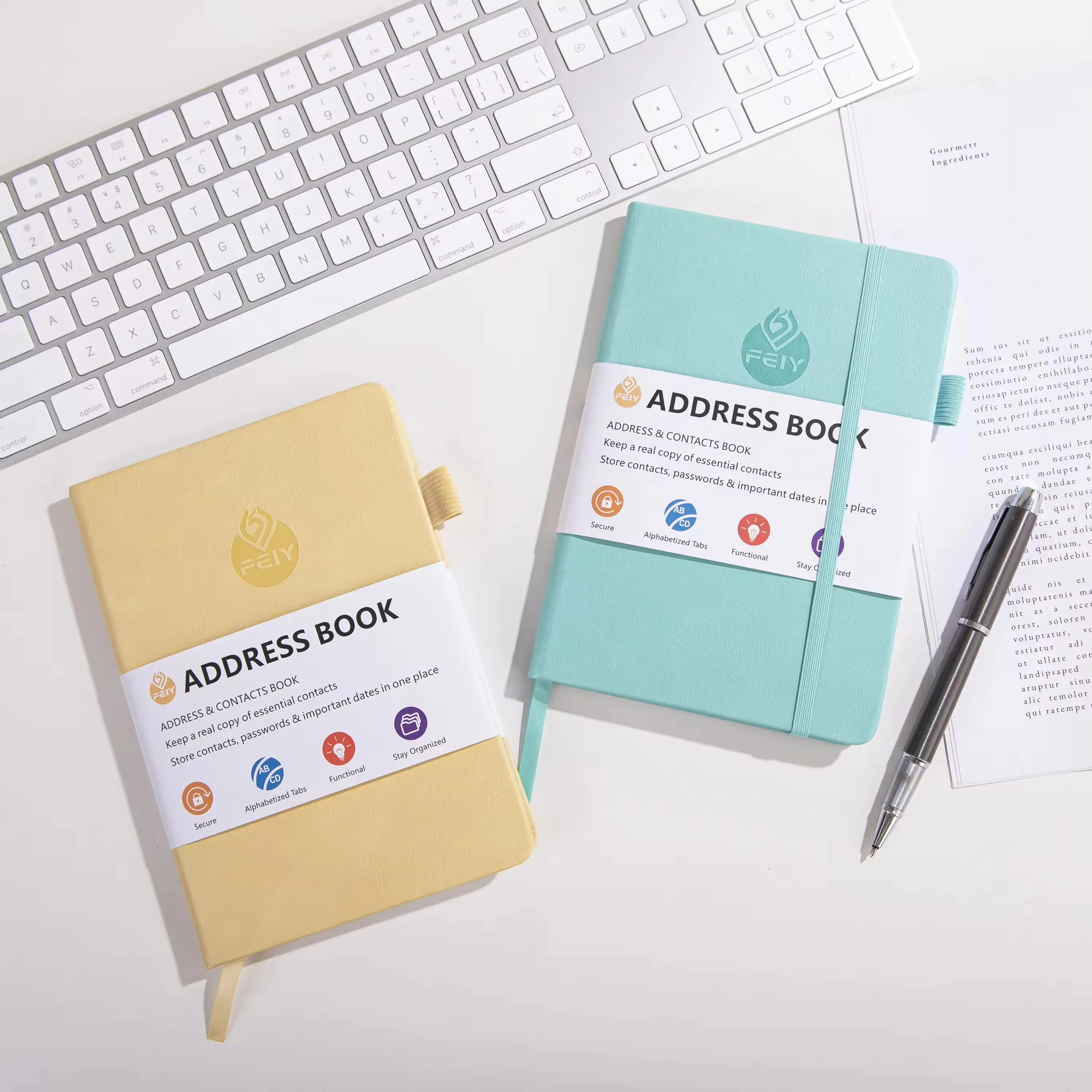 Customized Home Office Email Personal Password Address Book Notebook For Internet Website Address Login Book