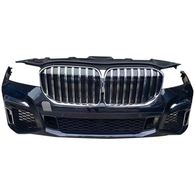 Modified Bodykit Front Rear Bumper Grille Exhaust F01F02 For BMW 7 series 2009-2014 730li 740li 750li Bumper