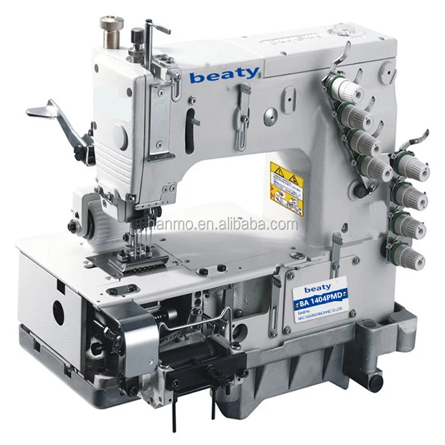 BA 1404PMD 4 NEEDLE FLAT BED METERING FOR ATTACHING ELASTIC BAND SEWING MACHINE