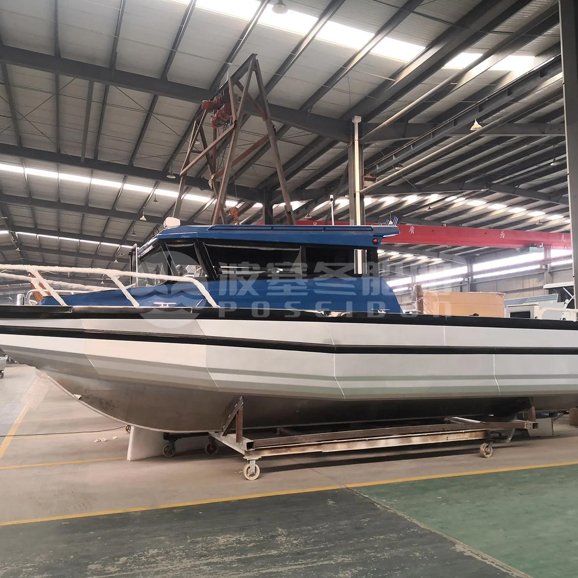 V Bottom Hull 30FT 9M Speed Boat New Cabin Cruiser Boats Aluminum Fishing Boat