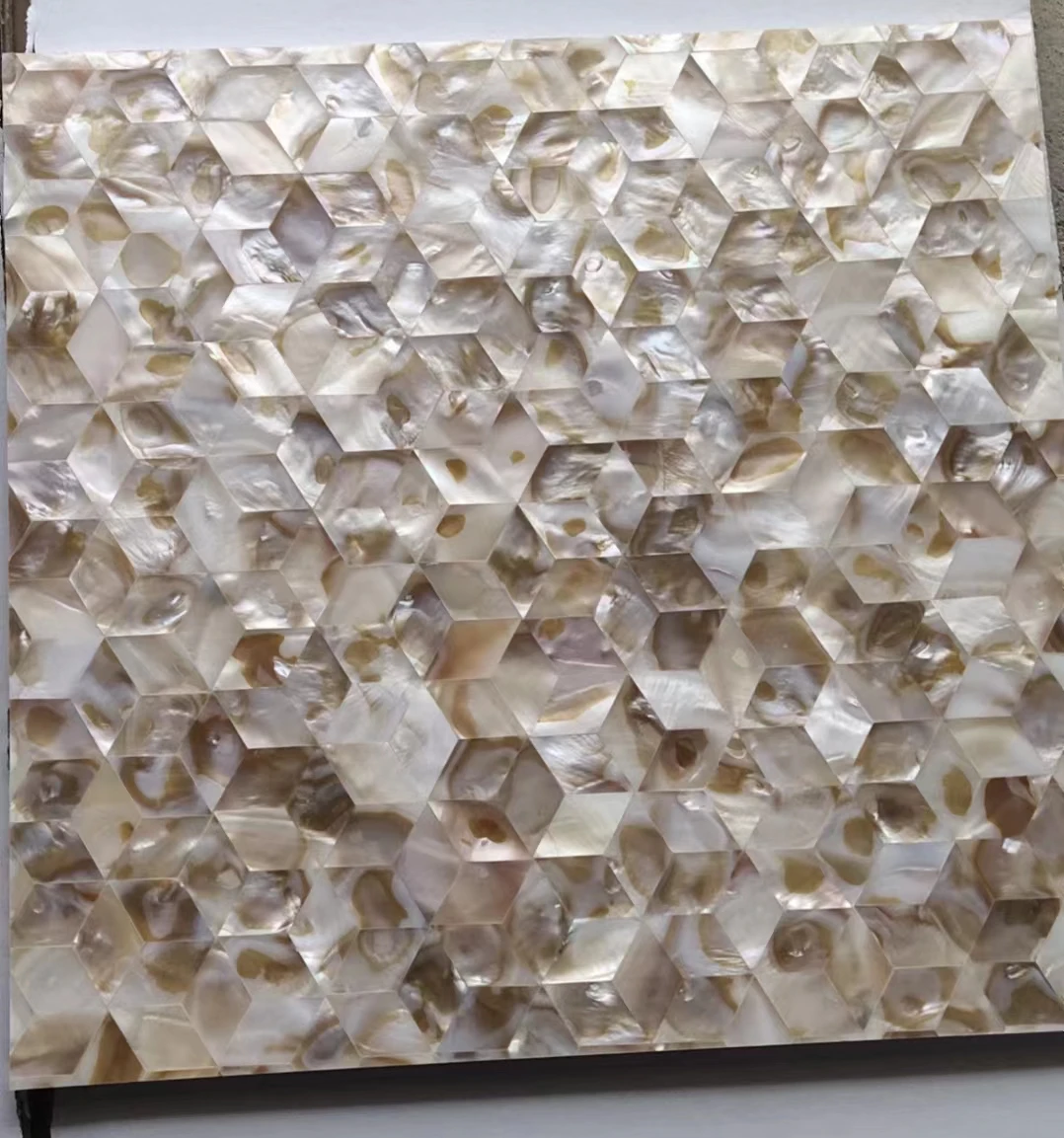 Белая перламутровая плитка Backsplash Sea Shell декоративная мозаичная