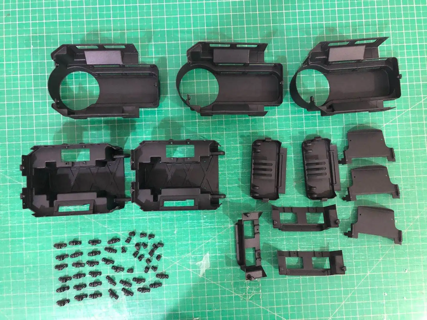 SLM SLS MJF нейлоновые PA11/ PA12 Соединенные детали для Дронов 3D-печать Заказные пластиковые прототипы