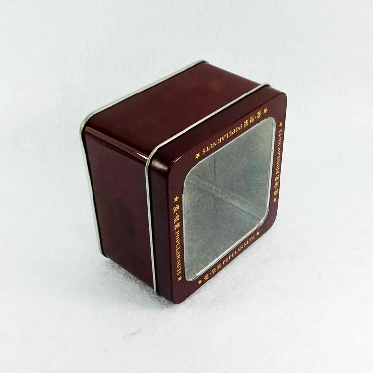 Custom Design New Square Candy Japanese Gift Tin Boxes