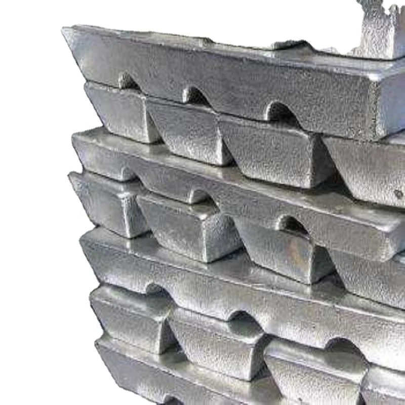 Zinc Metal Ingots Pure Zinc Ingot 99.99% 99.995% Zinc Ingots