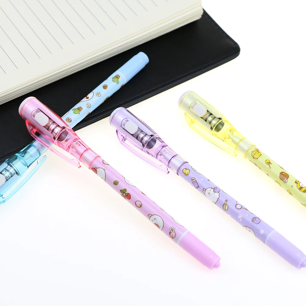 2 in 1 Ball Pen Security Marker Pen With UV Light, Invisible Ink Pen with UV Light for Kids Party Gift