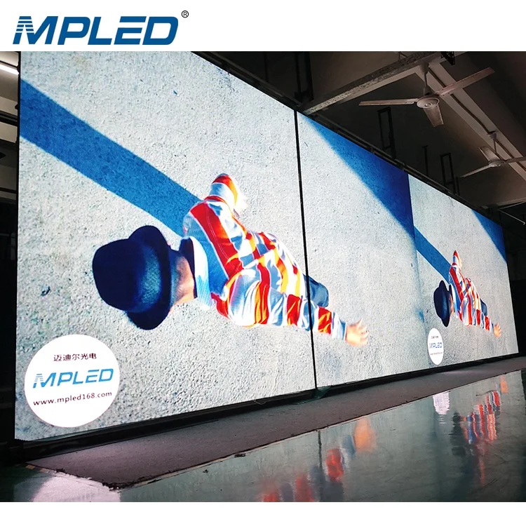MPLED 500x500 energy saving cold LED screen stage rental video wall 3840Hz