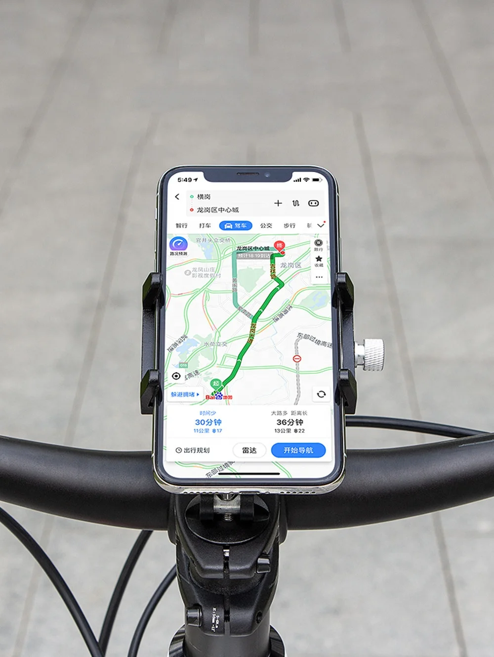 GUB G-93 Stem Fork Cell Phone Bike Phone Mount Mobile Smartphone Supporter Stand Silicone Cell Phone Holder bicycle accessories