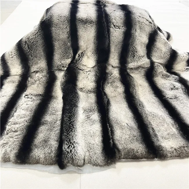 Fashion Luxury Top Quality Thick Chinchilla