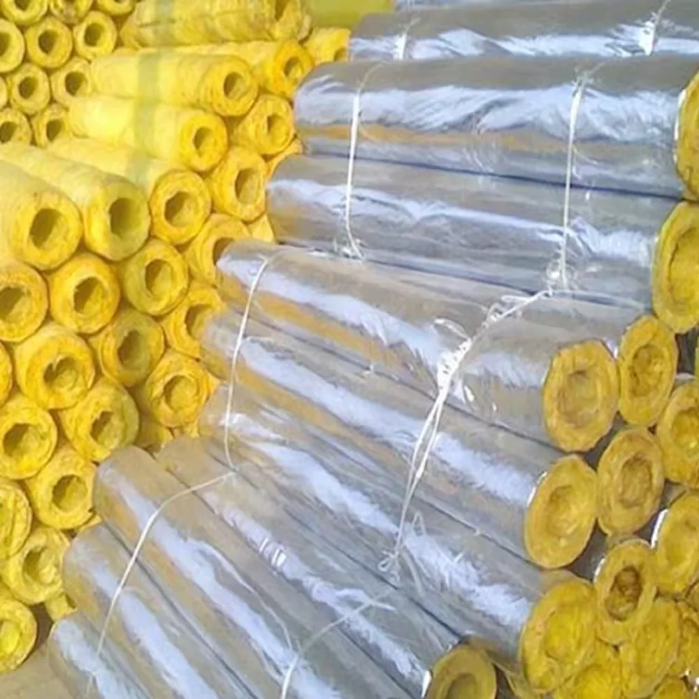 Fiberglass wool roll insulation blanket 40kg/m3 glasswool thermal insulation roll 25mm glass wool