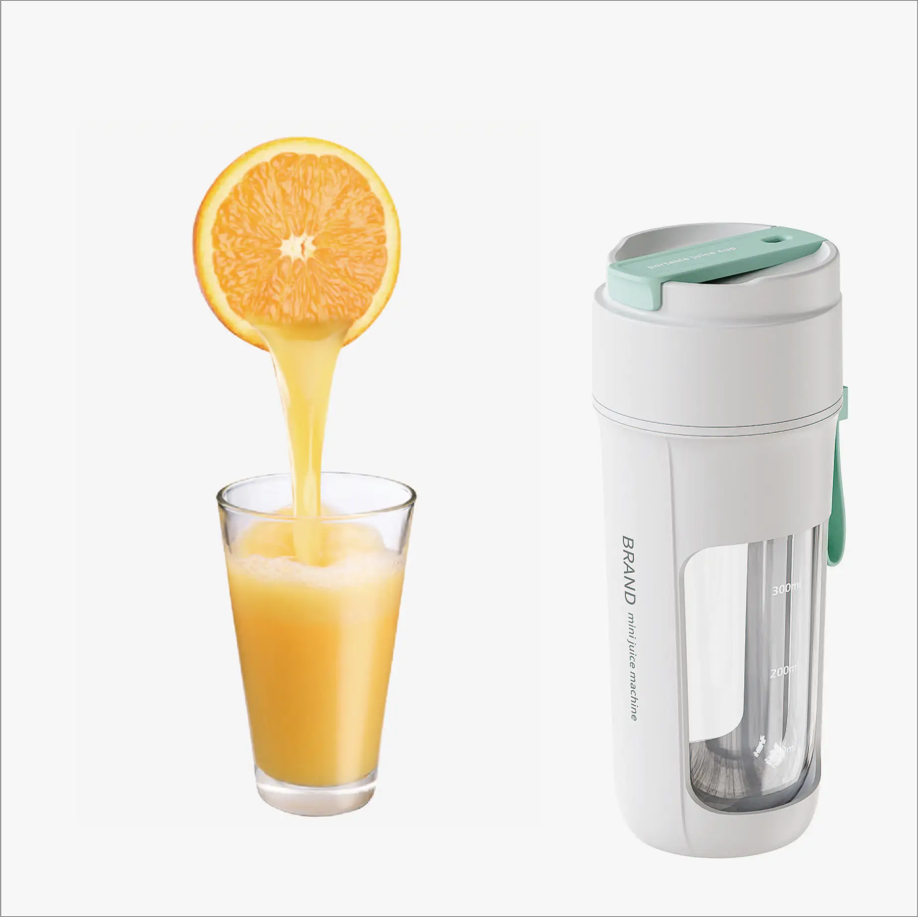 usb electric chopper rechargeable fresh fruit juice mixer personal bottle mini juicers smoothie portable blender
