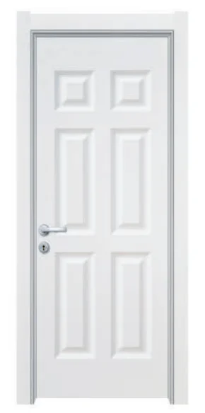 Cheap Price Modern House Interior Room White Waterproof Pvc Door Wpc Door Design