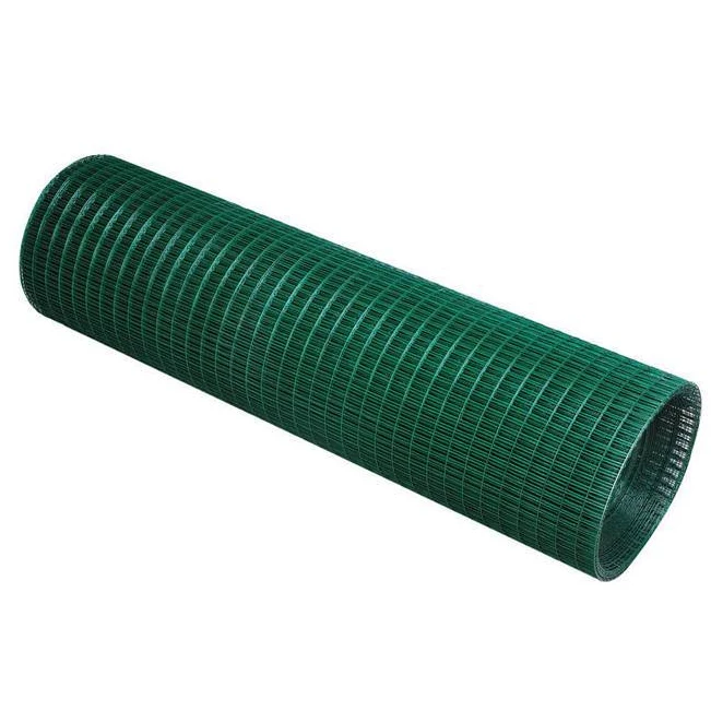 green color pvc coated galvanized welded wire mesh