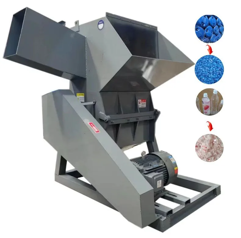 Waste Plastic Bag Film Pipe PVC PP PE Pet Bottle Plastic Crusher Machine Prices in Pakistan