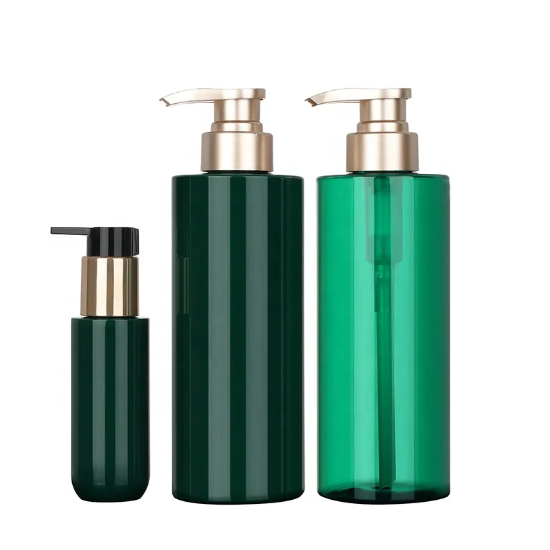 Luxury Dye Dry Shampoo Packaging 500ml 80ml Plastic PE Lotion Pump Shampoo Bottle Empty Cosmetic Lotion Bottle