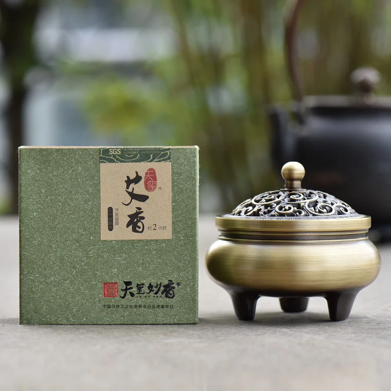 
Chinese Natural Incense Coil Burning Incense Mugwort for Xeransis 
