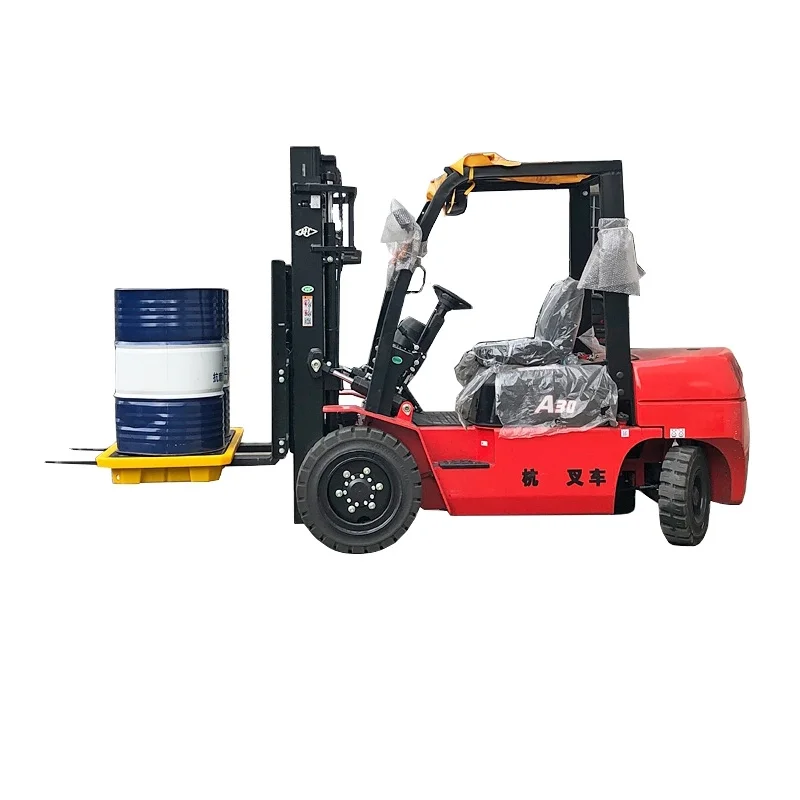 Four-drum Spill Containment oil drum storage 1300*690*150 mm pallet holder oil drums Warehouse Poly Spill Pallet