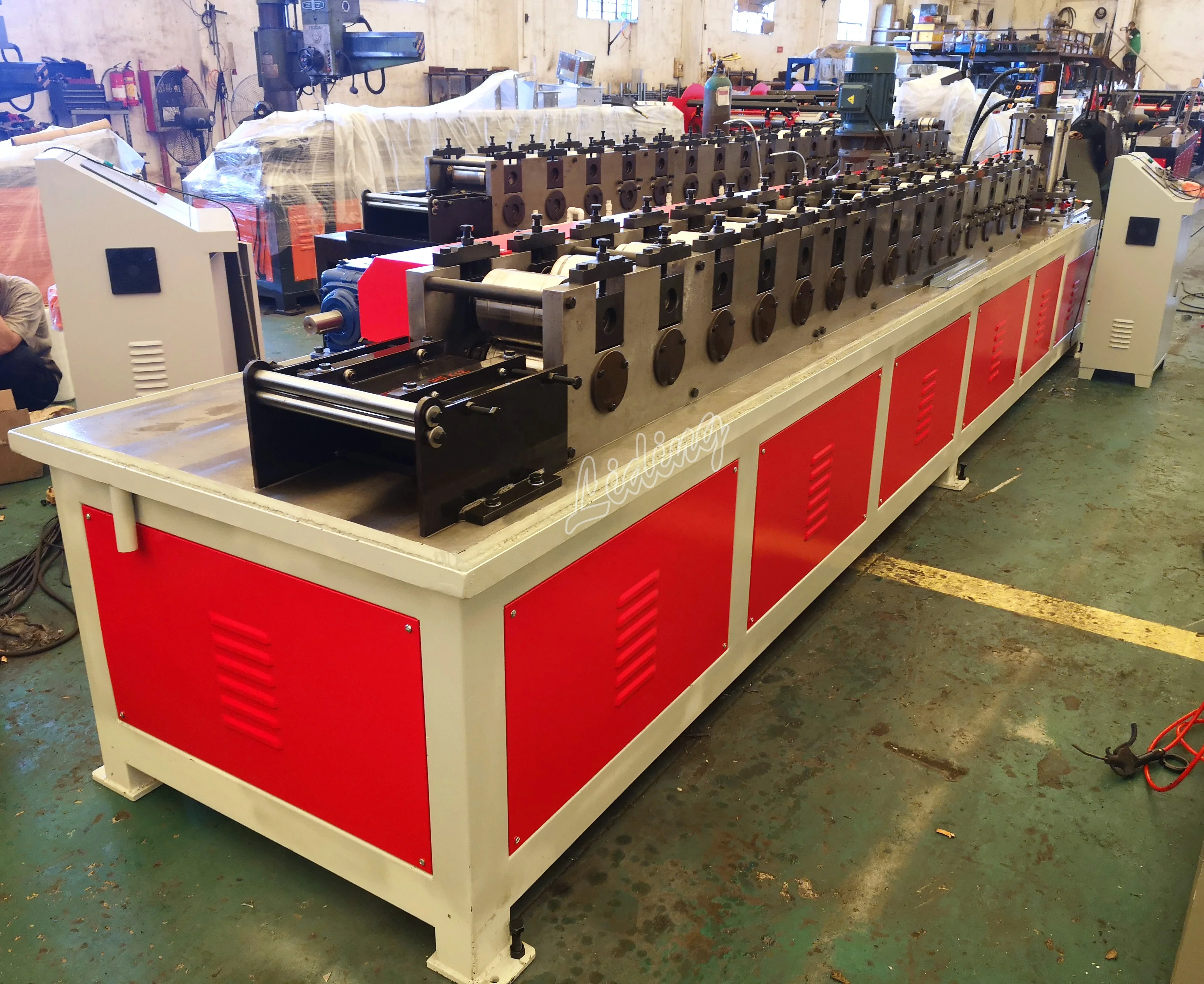 Light Gauge Steel G  Purlin Roll Forming Machine Manufacturers Steel Metal Keel Purlin Machinery