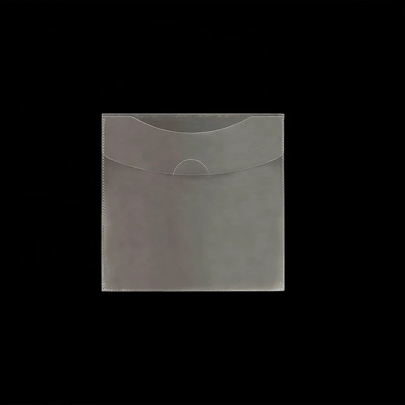 CD/DVD/BluRay Pocket Sleeves Clear PP Cover Envelope Holder  Plastic Storage Bag