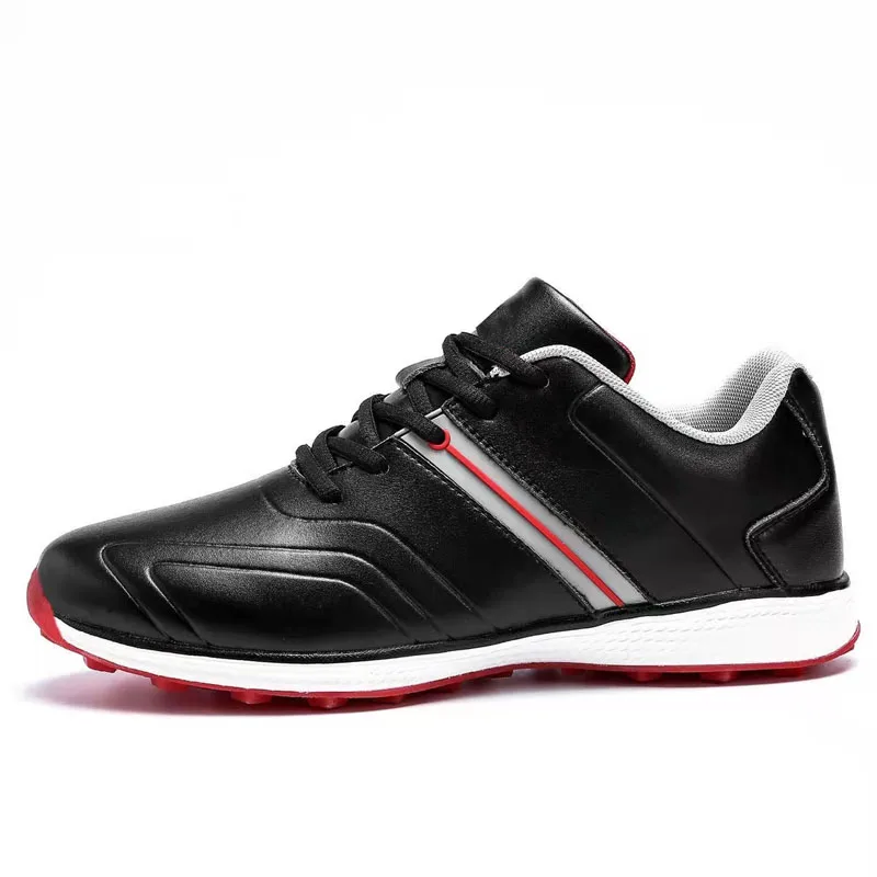 Wholesale Professional High Quality Non-slip Unisex Golf Shoes Custom Rubber Outdoor Leisure Golf Shoes