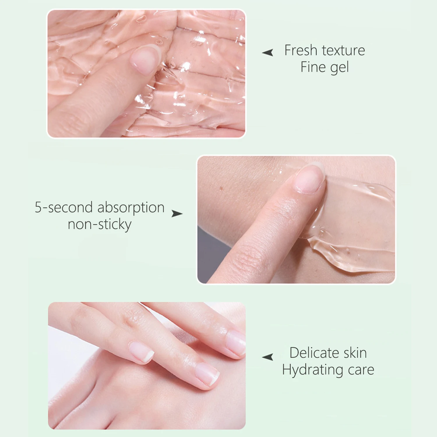 Natural Gel Aloe Vera Herbal   Organic Plant Extract  High Moisture Soothing Repairing After Sun Aloe Vera Gel For Daily use