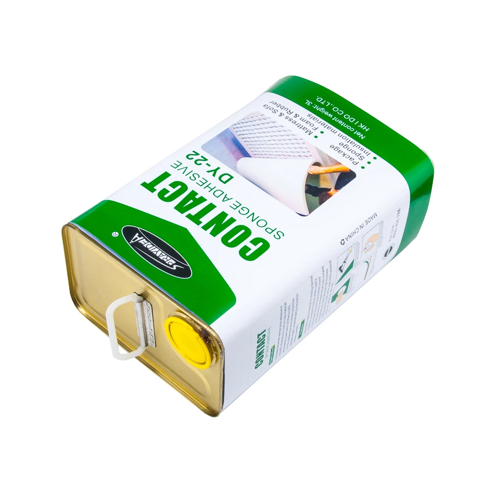 Sprayidea DY-22 foam mattress sponge rubber tiles under pressure cement shoe glue leather rubber contact adhesive