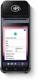 HF Security bestsell HP405pro fully open Android 8 4G WIFI BLE battery fingerprint printer pos machine.