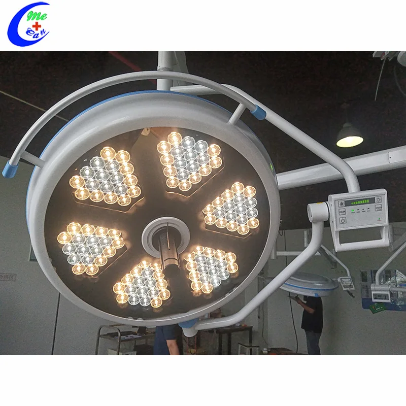 Medical Equipment Double dome Ceiling Mount ondal spring arm operating lamp
