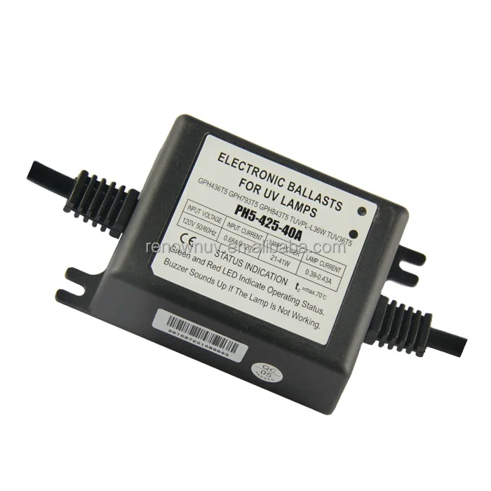 Ballast for UV water sterilizer 25w 30w 40w UV lamp lighting ballast