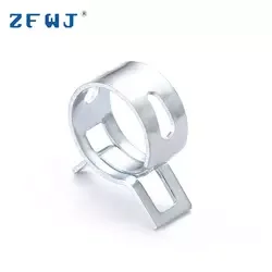 Stainless steel plated zinc car spring lock pipe hose clamp