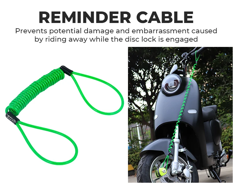 New convenient bicycle bike accessories bike wheel lock manufacturer wholesale disc brake lock