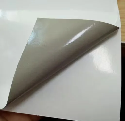 Eco-Solvent Printable PVC Self-Adhesive Vinyl Roll Available in White Glossy or Matte for Printing