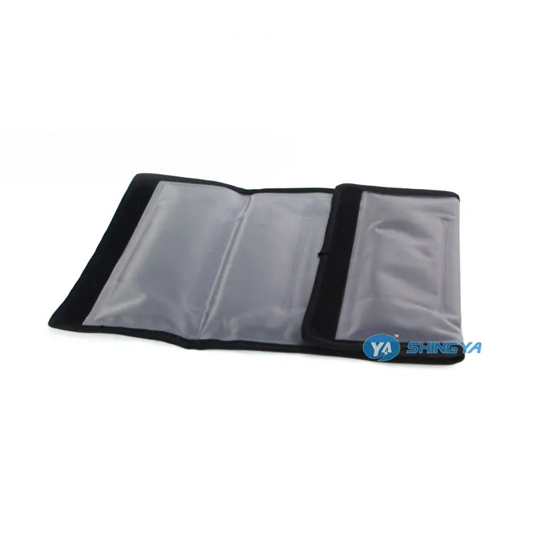 eco-friendly gel ice pack wine bottle cooler sleeve