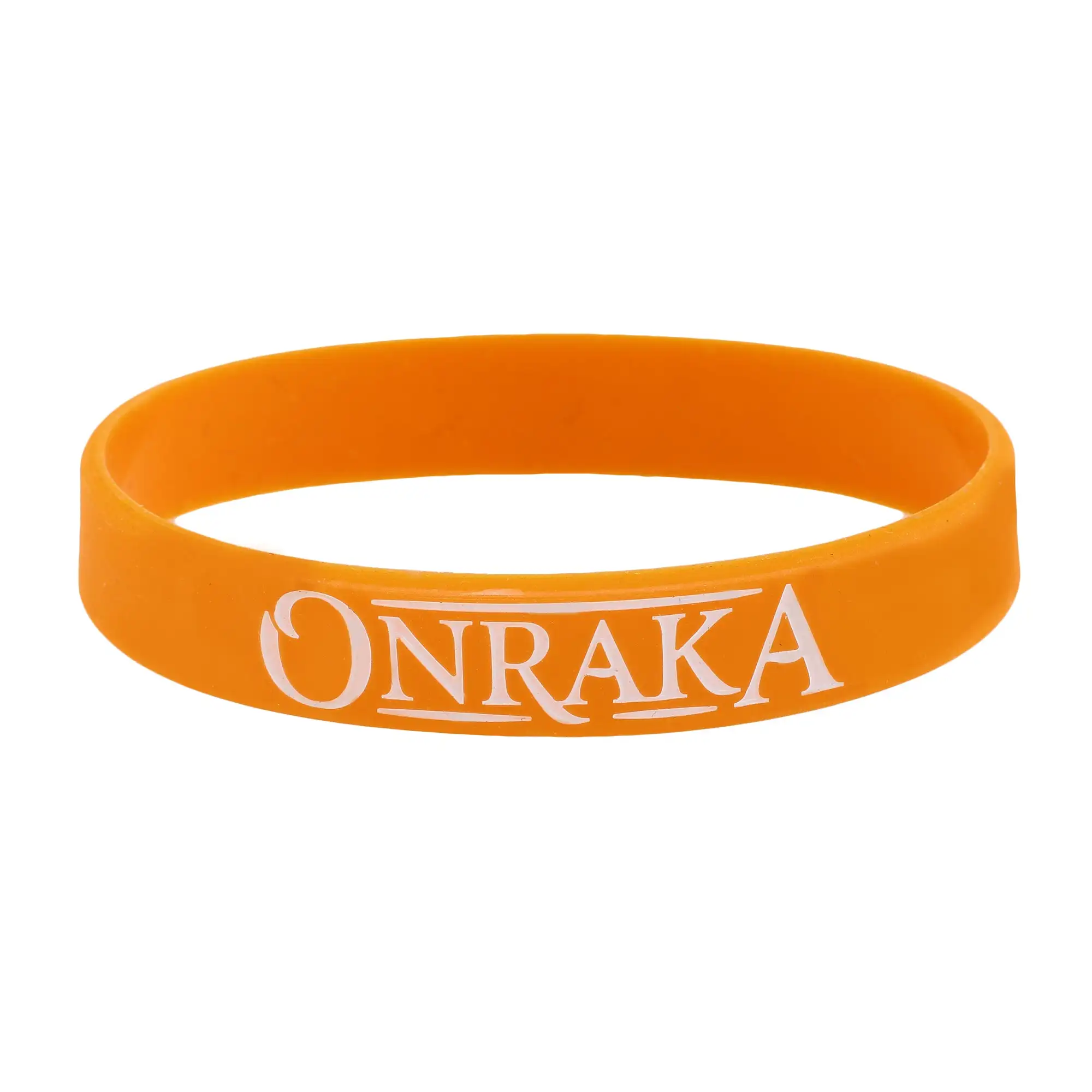 Cheap Promotional Custom Logo Design En Thin Rubber Silicone Bracelet Material Wrist Bands Customised Silicone Wristband