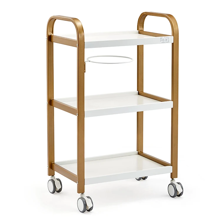 Plastic salon furniture cheap working trolley furniture moving trolleys