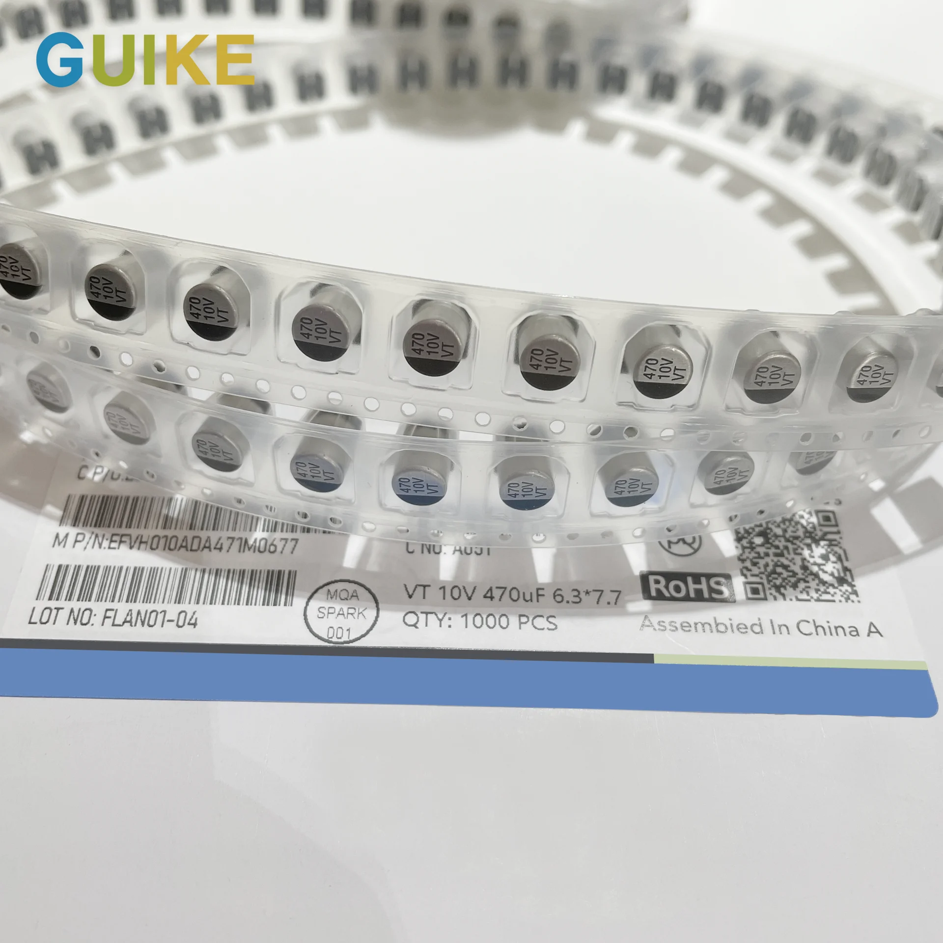 VT 6.3*7.7 470uF 10V All Size Capacitor tester leakage tester game gear 18uf 2000v uv lamp Aluminum Electrolytic Capacitor